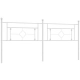  The Living Store Kovinsko vzglavje belo 193 cm - Vzglavje, (21442549) | Shoptok.si