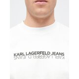 Karl Lagerfeld jeans Majica črna / bela | Shoptok.si