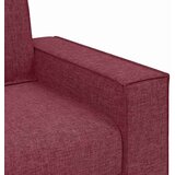 vidaXL Dvosjed Kauč Vino Crvena 140 cm Tkanina | shoptok.hr