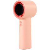 INF Ročni mini ventilator z LCD zaslonom, Turbo 13000 rpm, 4000mAh, Type-C Pink, (5000310100) | Shoptok.si