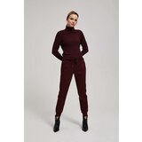 Marisse Chestnut Trousers With Ties Cene