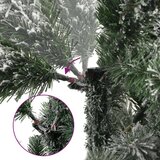  Umjetno božićno drvce sa šarkama i snijegom 210 cm | shoptok.hr
