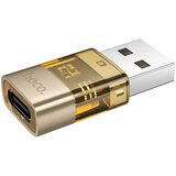 Hoco adapter usb a (muški) → type c (ženski) UA36C zlatni | ePonuda.com
