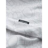 Ombre Men's cotton t-shirt with letter print and pocket - white-gray | Eponuda.ba