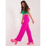RUE PARIS Trousers-WN-SP-8247.64-fuchsia | Shoptok.si