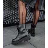 D/CEO Gemre Black leather insulated boots Karino | Shoptok.si