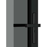  Unutarnja vrata 93 x 201 5 cm crna od ESG stakla i aluminija | shoptok.hr
