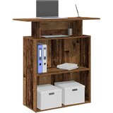 vidaXL Recepcijski stol staro drvo 100x40x104 cm konstruirano drvo | shoptok.hr