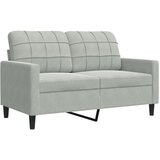  3-dijelni set sofa s jastucima svjetlosivi baršunasti | shoptok.hr