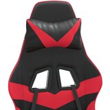  Gaming stol črna in rdeča umetno usnje, (21378146) | Shoptok.si