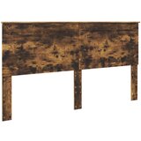  Konstrukcija postelje z vzglavjem Dimljeni oreh 180 x 200 cm, (5000104119) | Shoptok.si