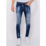 Local Fanatic Kavbojke slim 140590766 Modra Cene