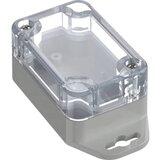 TRU COMPONENTS 6U07060403737 TC-13865204 industrijsko kućište 87.8 x 40 x 30 ABS-PC svijetlosiva, prozirna 1 kom. Cijene
