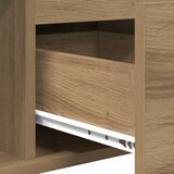  Kava Stol Umjetnički hrast 90 x 50 x 26.5 cm Konstruirano drvo | shoptok.hr