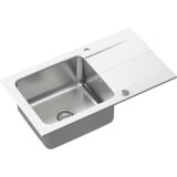 Quadron sudoper EDWARD 111 alabaster bijela/čelik | shoptok.hr