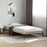 Maison Chic Posteljni okvir - Enojna postelja - Postelja za odrasle siva sonoma 90x190 cm inženirski les in kovina-J9091, (21766503) | Shoptok.si