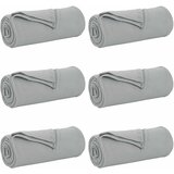  Pokrivači za bacanje 6 kom. Siva 240 x 220 cm 4.28 kg Runo | shoptok.hr
