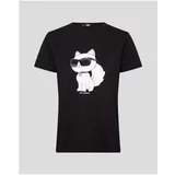 Karl Lagerfeld Majice & Polo majice 230W1703 Črna