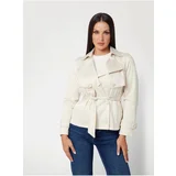 Guess Cream women's short trench coat - Women