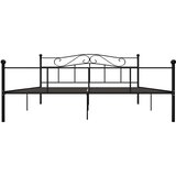  Okvir za krevet crni metalni 200 x 200 cm | shoptok.hr