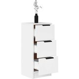  Komoda bela 30x30x70 cm konstruiran les, (20601421) | Shoptok.si