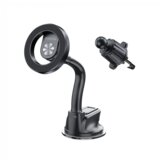  magnetic car holder ongrip 12 suction + air vent black Cene