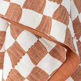 Bloomingville Rjavo-bež bombažna odeja 130x150 cm Chola – | Shoptok.si