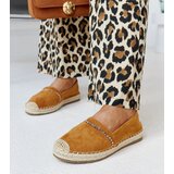 Gemre Brown espadrilles with rhinestones Abia | shoptok.hr