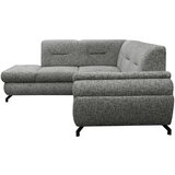 MID.YOU KOTNA SEDEŽNA GARNITURA, struktura, pliš siva | Shoptok.si