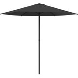  Vrtni suncobran 230 x 230 cm Poliester Pravokutni Antracit | Shoptok.si