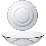 Duralex Globoki krožnik LYS, prozoren, 210 x 45 mm - set 6 kosov., (21565022) Cene