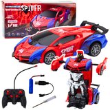 Auto na daljinsko upravljanje Spider Transformer - crveno/plavi | shoptok.hr