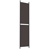Sobna pregrada s 3 panela smeđa 150x220 cm od tkanine | shoptok.hr