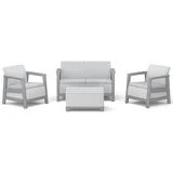 SCANDI LINEA SET – Pepelno siva/burjasto siva