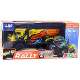 Lean Toys Daljinsko voden tovornjak RC daljinski upravljalnik zveni rumeno | Shoptok.si