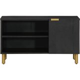 TV ormarić crni 80x33x46 cm od konstruiranog drva | shoptok.hr