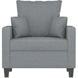  Fotelja svjetlosiva 60 cm od tkanine | shoptok.hr