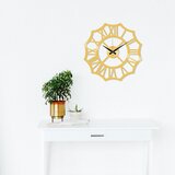 Wallity Zidni sat Metal Wall Clock 23, 48x48 cm, Žuti | ePonuda.com