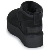 Colors of California PLATFORM SHEEPSKIN BOOT Crna | shoptok.hr