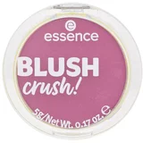 Essence Blush Crush! svilnato mehko kompaktno rdečilo za lica 5 g Odtenek 60 lovely lilac