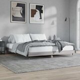 vidaXL Posteljni okvir siva sonoma 120x200 cm inženirski les | Shoptok.si