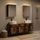  Set ormarića za kupaonicu 5 kom. Staro drvo Konstruirano drvo | shoptok.hr