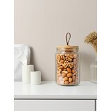 Sinsay Staklena posuda za hranu s bambusovim poklopcem | shoptok.hr