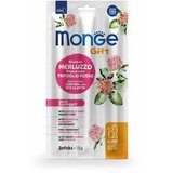 Monge soft sticks skin support poslastica za mačke, bakalar sa crvenom detelinom, 15g Cene
