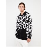 LC Waikiki Men's Long Sleeve Printed Hoodie Cene