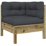  7-dijelni set vrtnih sofa od impregnirane borovine s jastucima | shoptok.hr