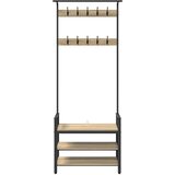  Vješalica za kapute s policom Sonoma hrast 75 x 34 x 184 cm | shoptok.hr