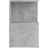  Noćni ormarići 2 kom boja betona 35x35x55 cm konstruirano drvo | Eponuda.com
