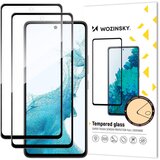 Wozinsky Super trpežno celozaslonsko kaljeno steklo z okvirjem za Samsung Galaxy A53 5G črn KOMPLET 2 kos., (21533945) | Shoptok.si