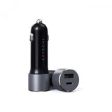 Satechi ST-TCPDCCM 72W Type C, polnilec za avtomobilski vžigalnik, Space Grey | Shoptok.si